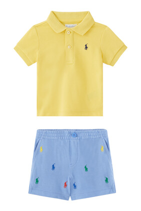 Polo and Short Set